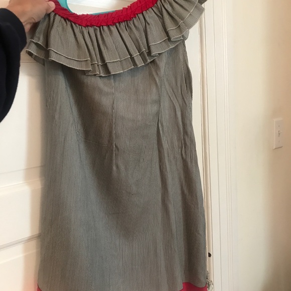 Calvin Tran. One shoulder dress with pockets! - Picture 4 of 4